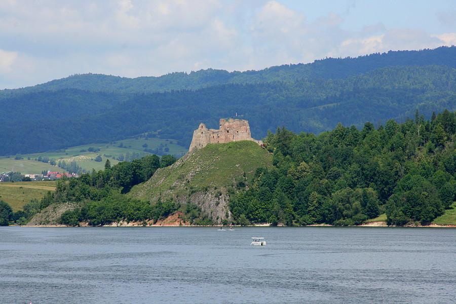 Zamek w Czorsztynie.