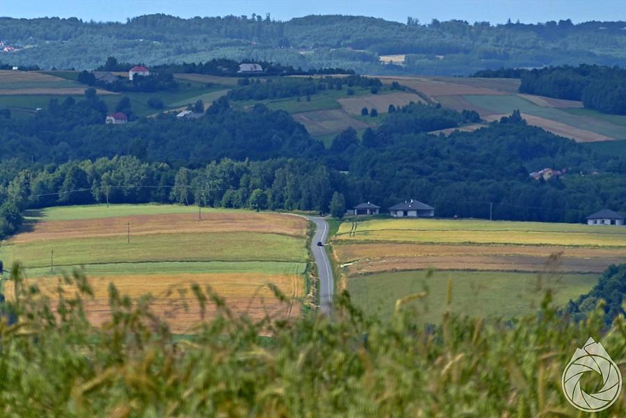na Podkarpaciu czasem wyskoczy gdzieś jakiś stromy podjazd