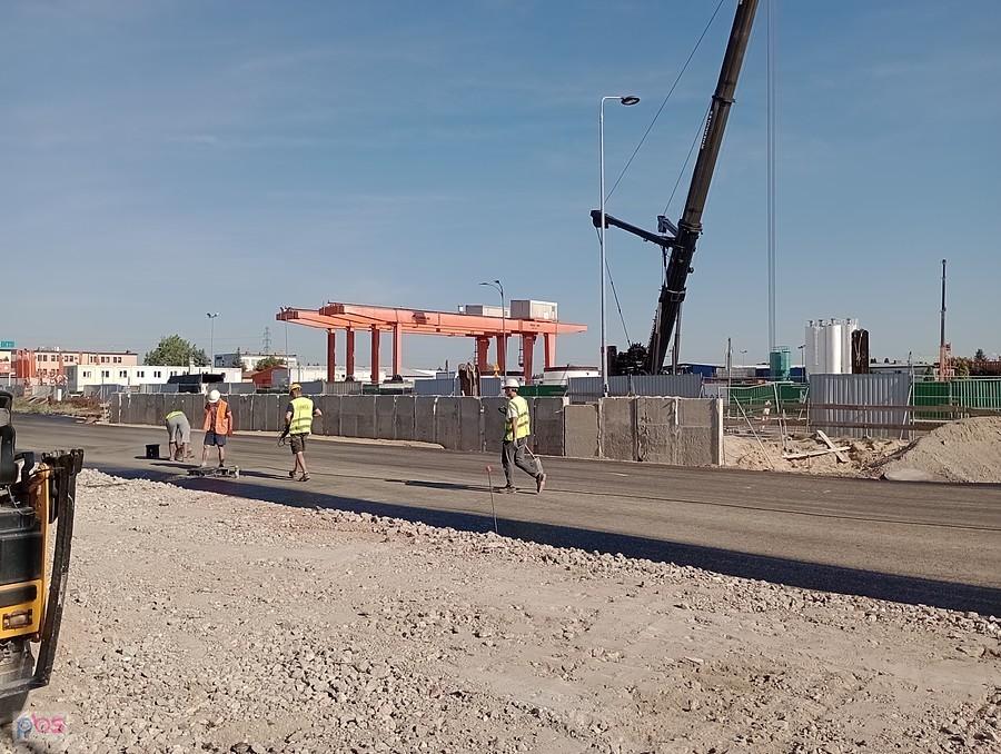 Postęp na budowie nowej stacji metra na Połczyńskiej