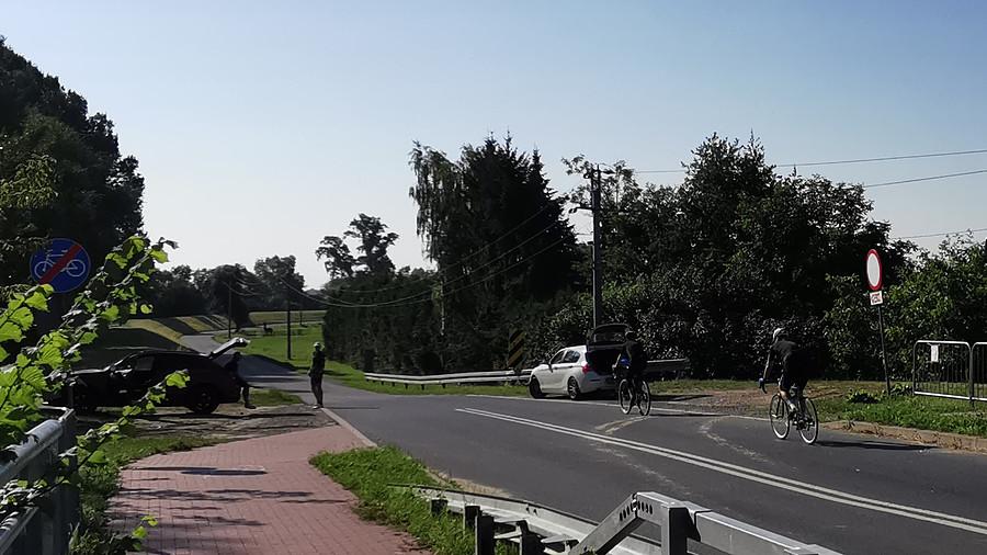 Kolarze w Obórkach