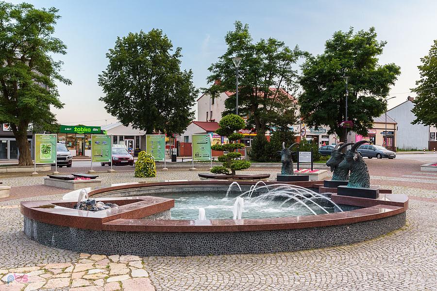 Rynek w Koziegłowach