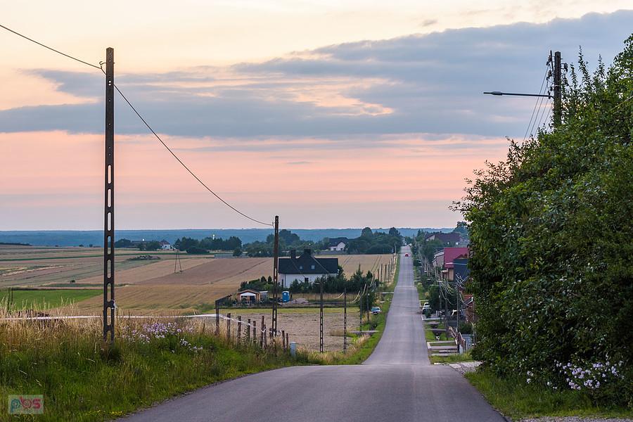 ul. Graniczna w Cynkowie