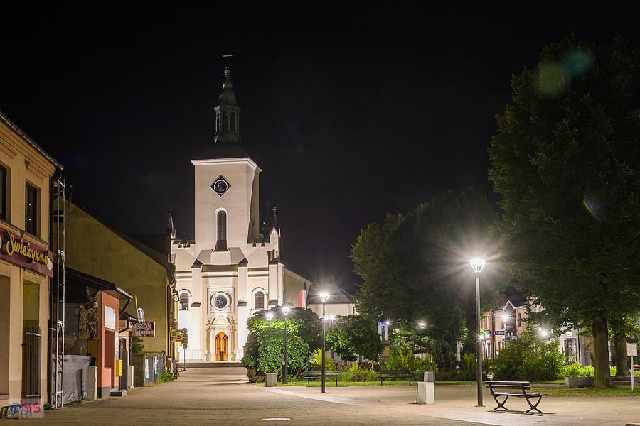 Żarki godz. 23:25 - kościół Świętych Szymona i Judy Tadeusza