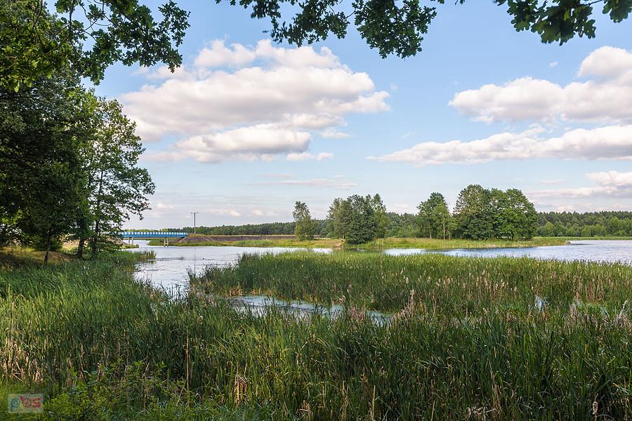 Kuźnica Stara - czyli południowe zakończenie zbiornika wodnego "Poraj"