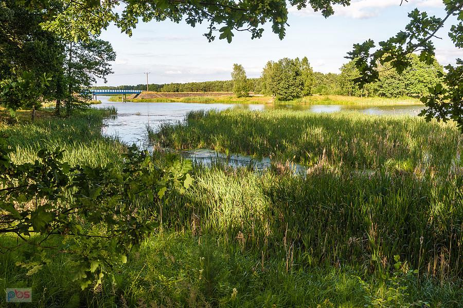Kuźnica Stara - czyli południowe zakończenie zbiornika wodnego "Poraj"