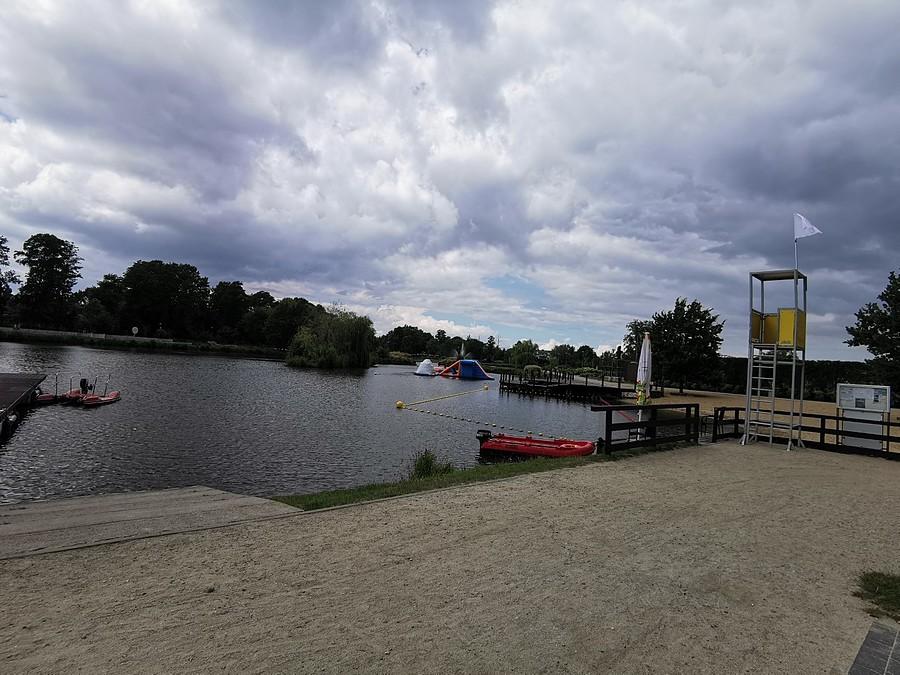 Plaża i kąpielisko, Stawy Walczewskiego