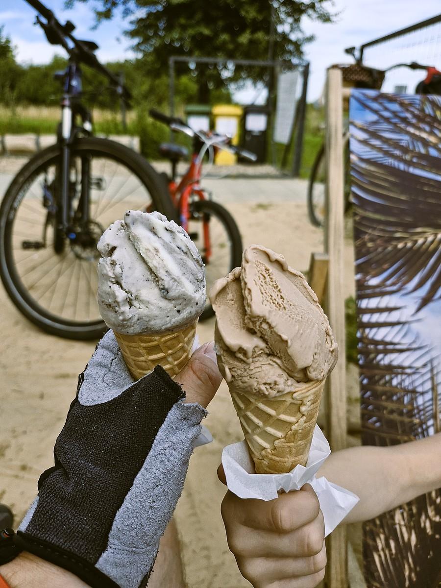 Lody na trasie Słonawy - Stobnica