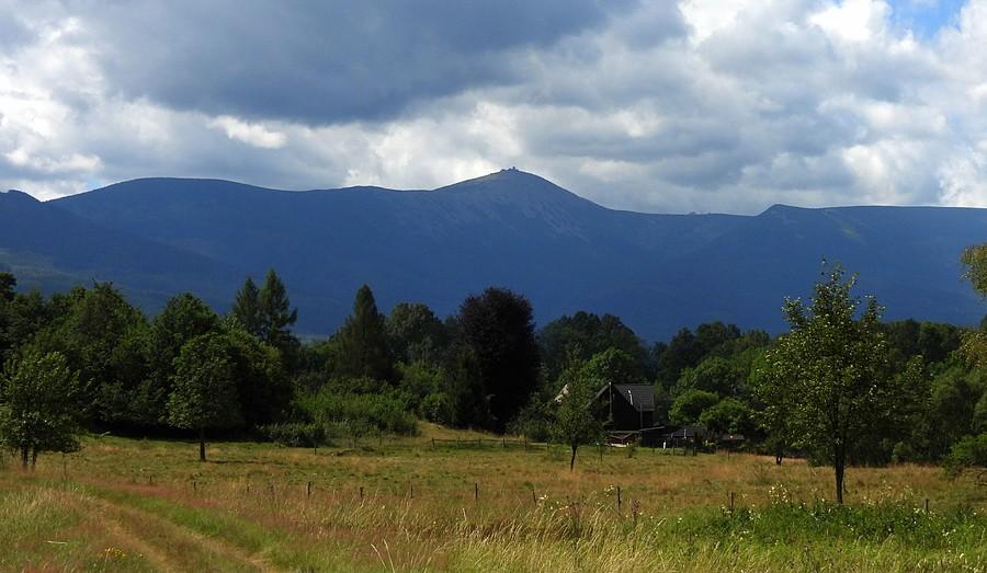 Chmury nad Śnieżką