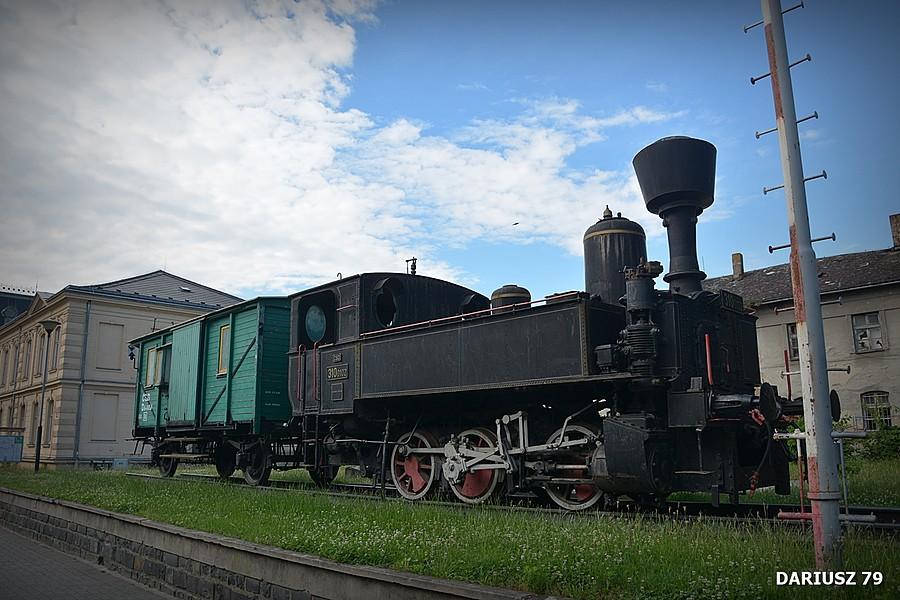 Přerov - Historická lokomotiva 310.0102 Kafemlejnek