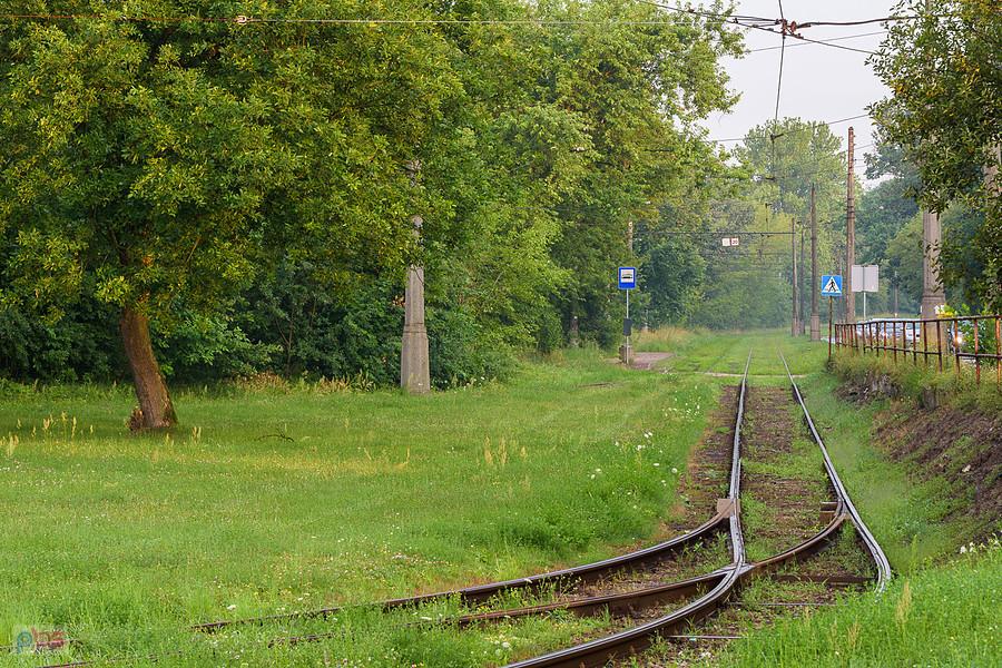 Częstochowa, torowisko i pętla Kucelin-Szpital