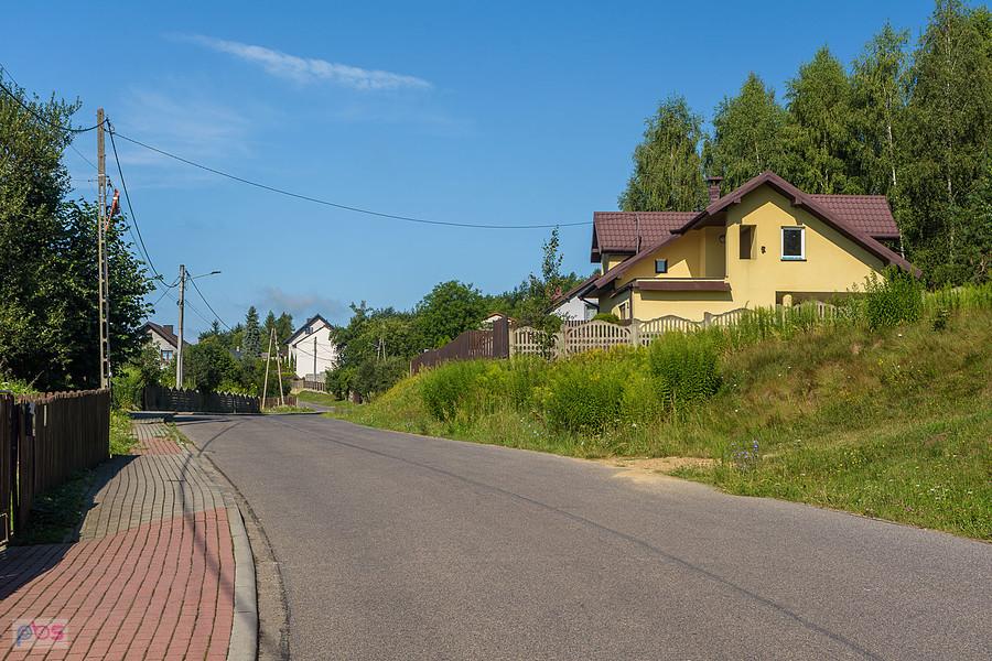 Gorzków Stary - droga za plecami