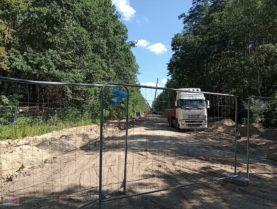 Tu już zakopali rury