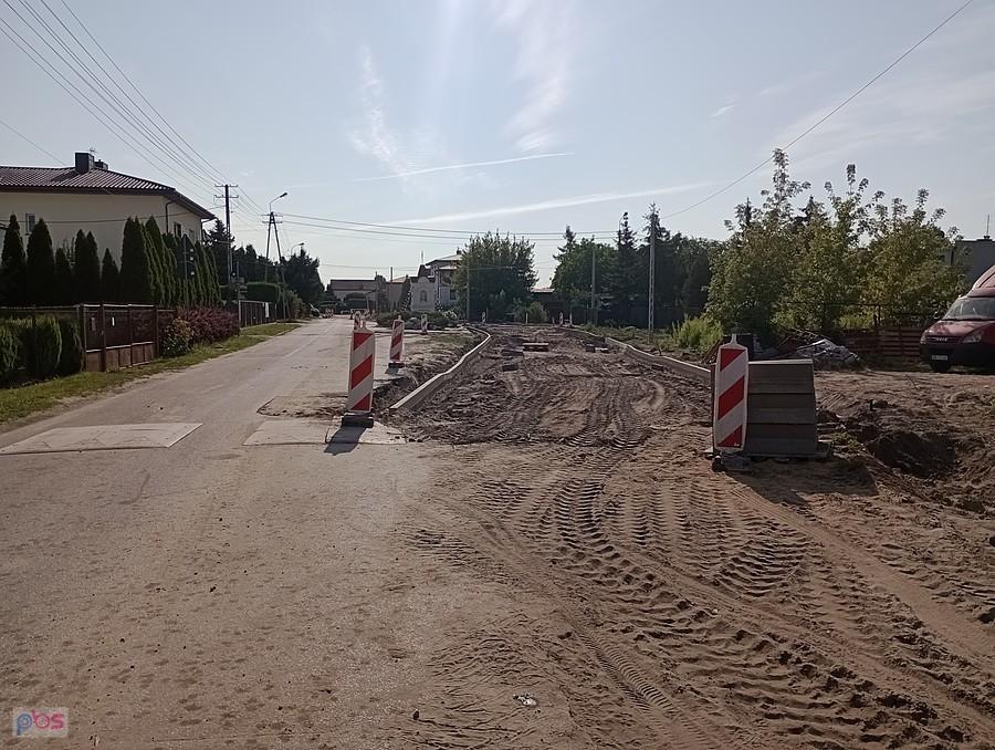 Remont jezdni na Trakcie Królewskim