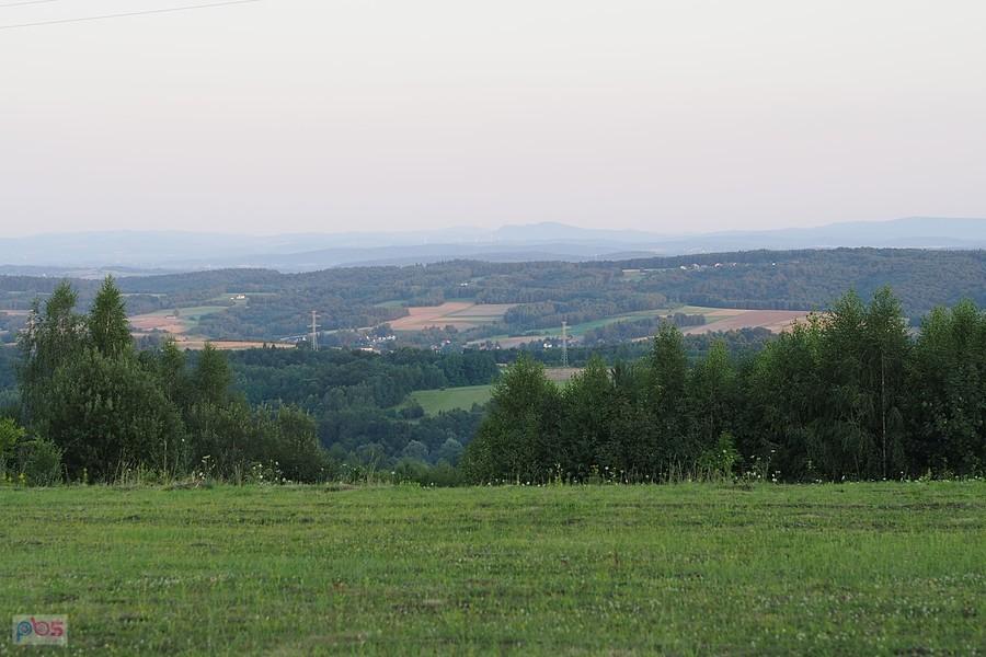 widok na Beskid Niski
