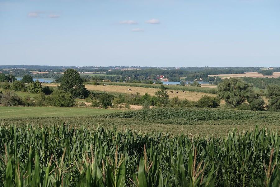 Jeszcze jeden widoczek na Mazury i jazda nad Bałtyk