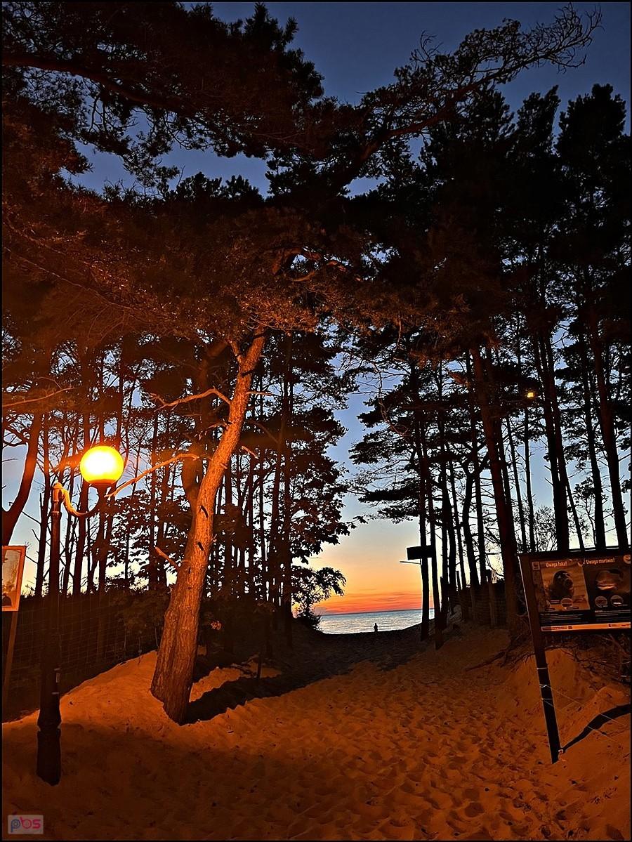 Wejście na plażę