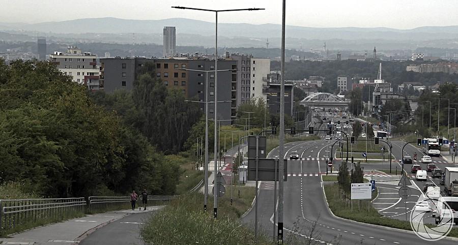 nowy wjazd do Krakowa od północy