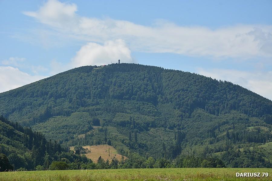 Lichnov-Frenštát pod Radhoštěm widok na Rozhledna Velký Javorník