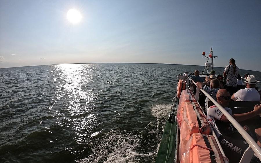 Słoneczny rejs po wielkim Zalewie Wiślanym