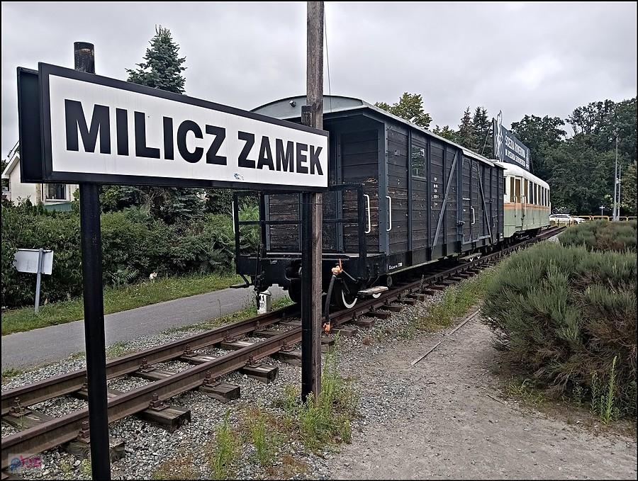 Wąskotorówka Milicz Zamek