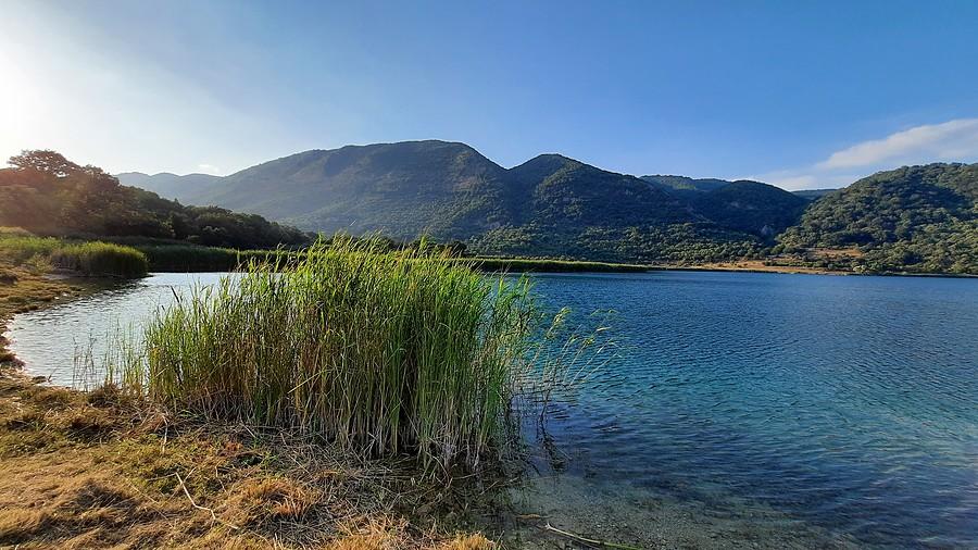 Nocleg nad jeziorem Zaravina (GR)