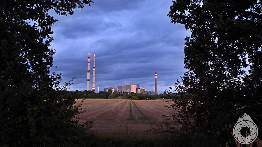 księżycowa elektrownia z rana