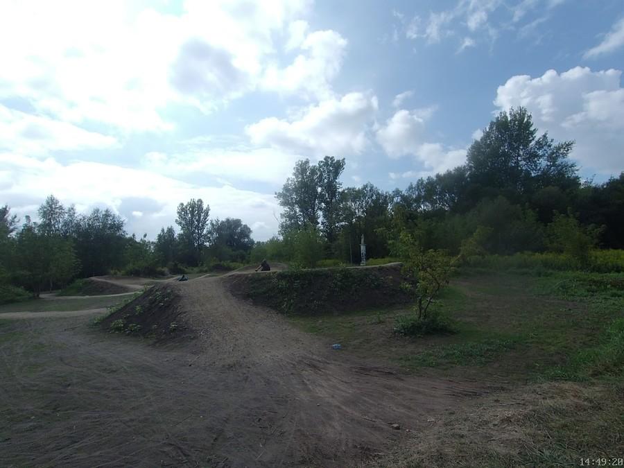 Terenowy pumptrack w Żabieńcu koło Nepomucka