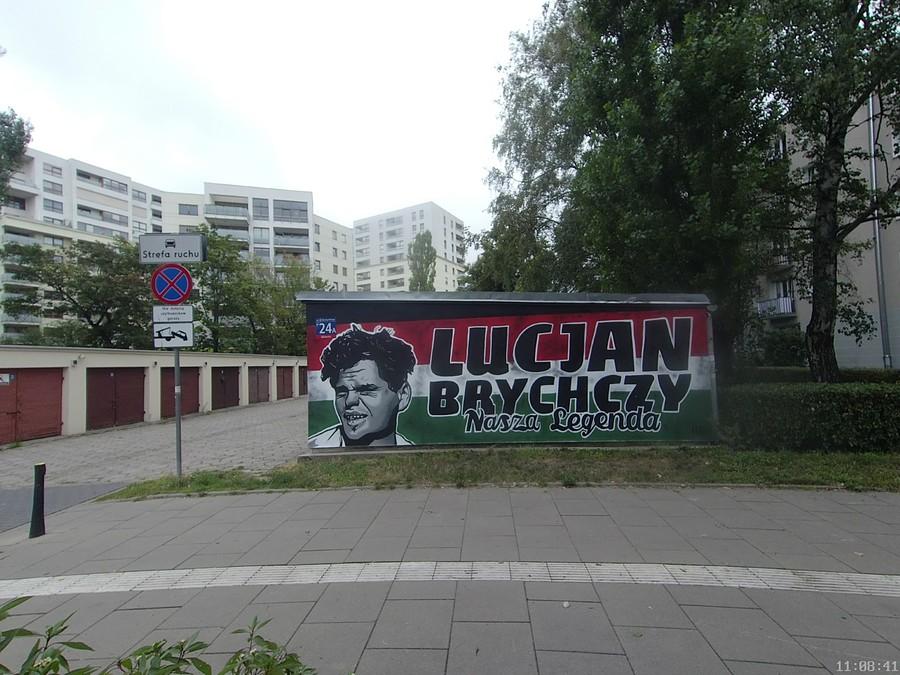 Żywa legenda Legii Warszawa Lucjan Brychczy "Kici"