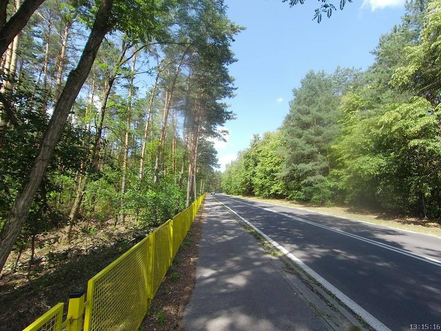 Białobrzegi - Radzymin, solidny kawałek drogi rowerowej