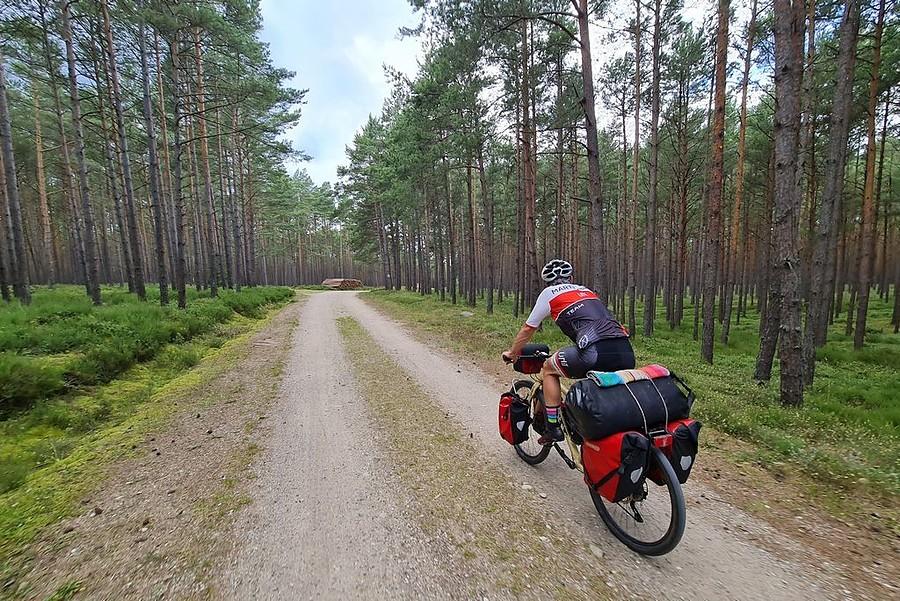 Miły i klimatyczny odcinek w okolicach Łeby