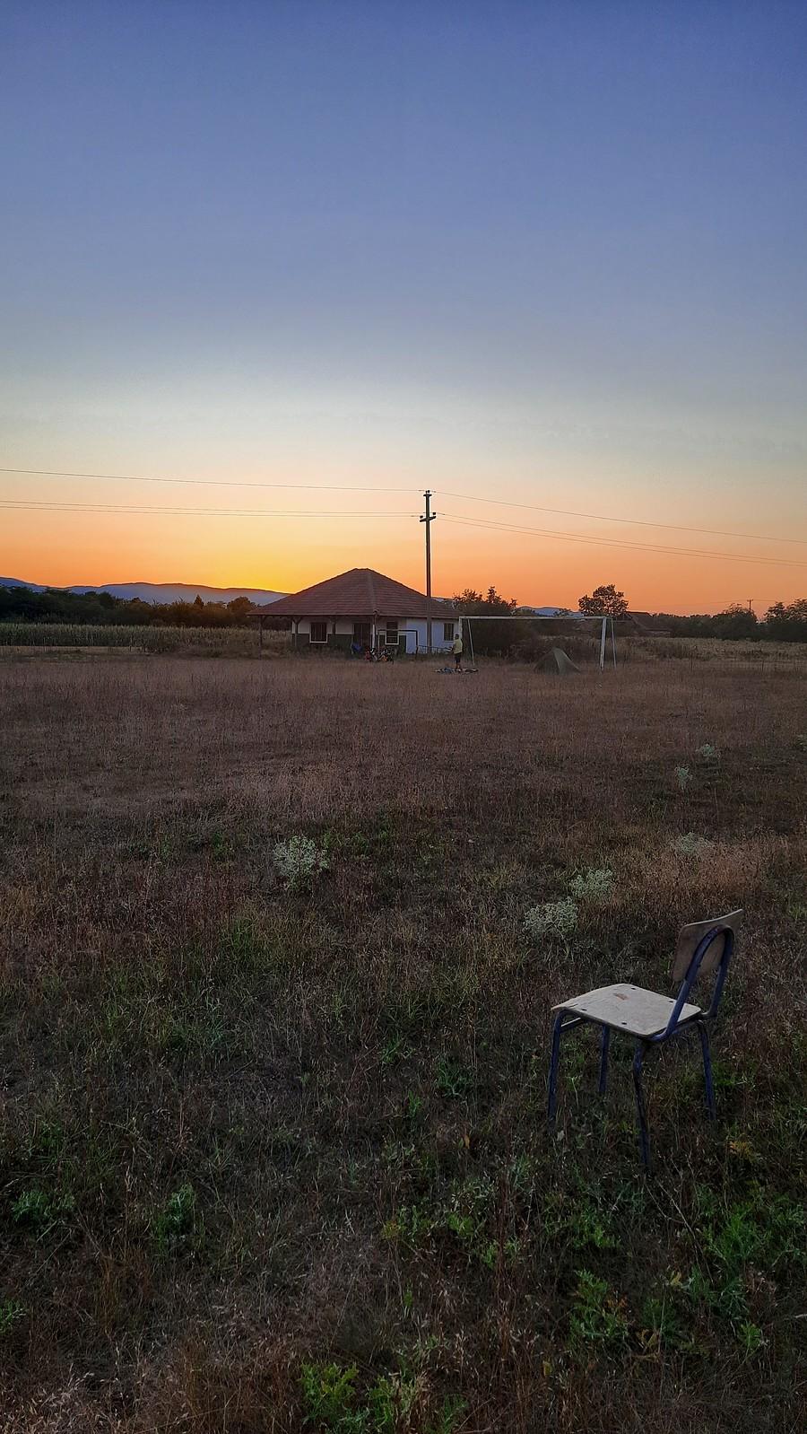 Nasze Serbskie boisko.