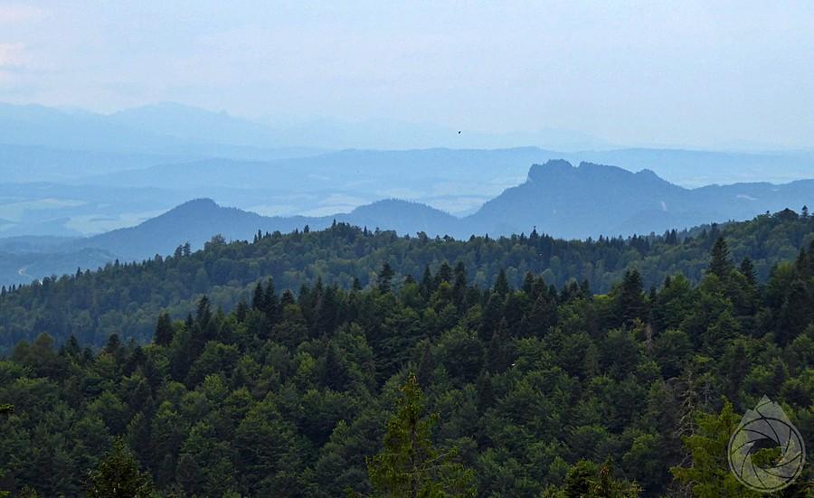ostatnie spojrzenie na Pieniny na dziś