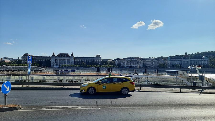 Nad Dunajem w Budapeszcie.