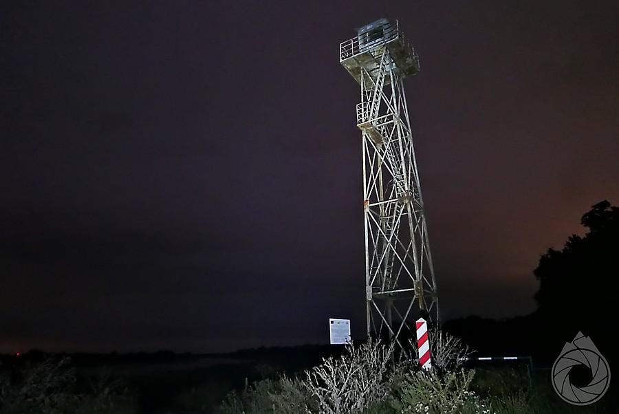 wieża obserwacyjna nad Odrą w Górzycy