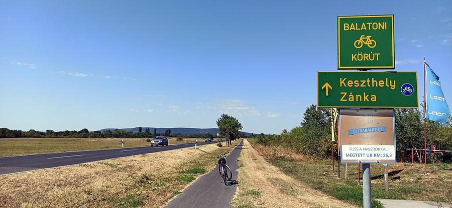Trasa rowerowa wokół Balatonu