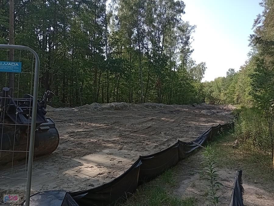 Zakopali rury budowanego gazociągu