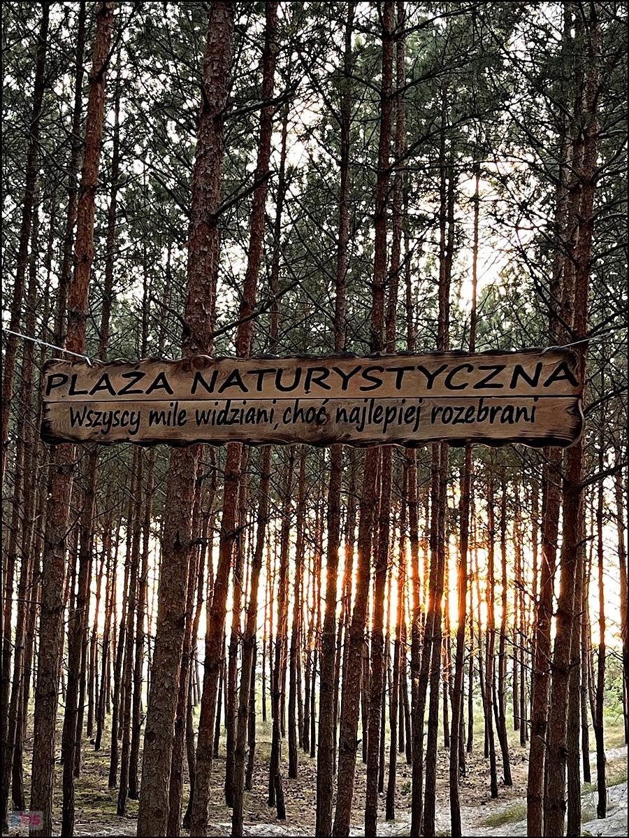 Wejście na plażę