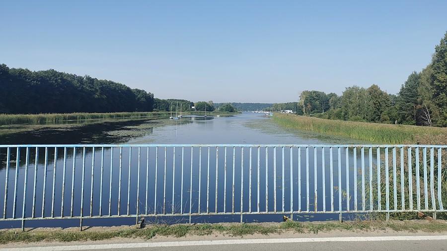 Ujście Rządzy do Zalewu Zegrzyńskiego