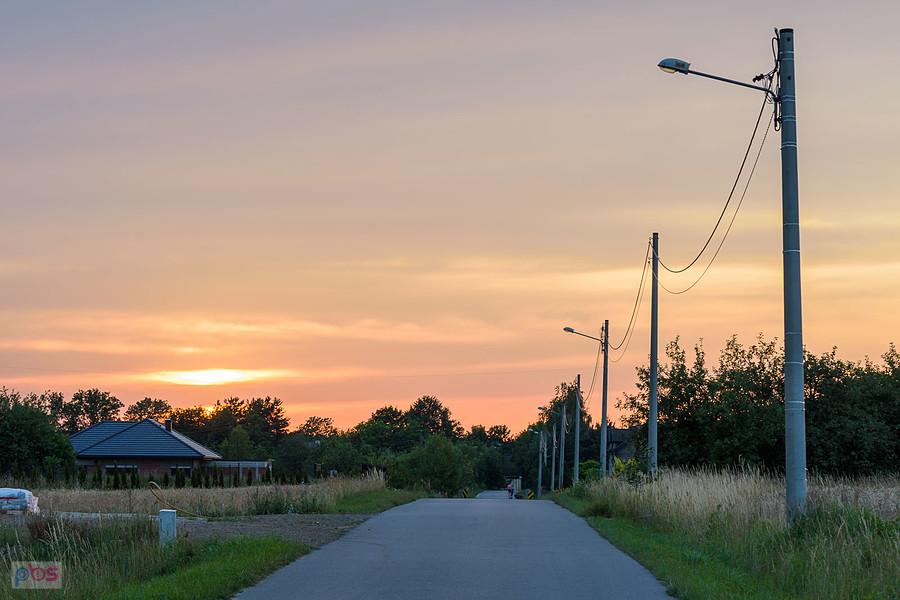 Ul. Wspólna w miejscowości Stara Huta