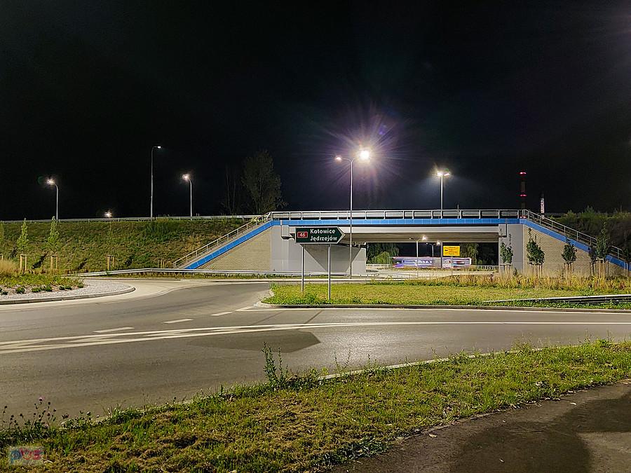 Częstochowa, skrzyżowanie ul. Krakowskiej z DK 91
