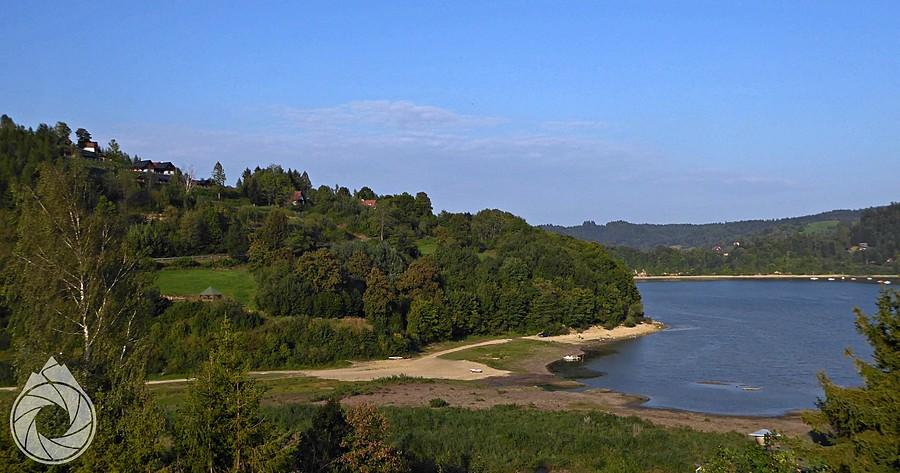 wysychająca Solina w Wołkowyji