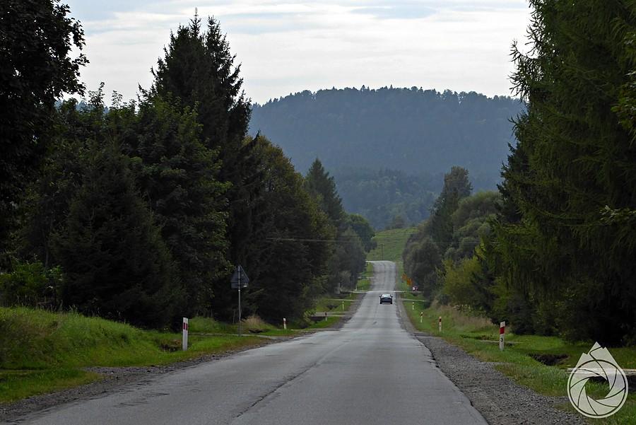 samotne asfalty za Czarną Górną