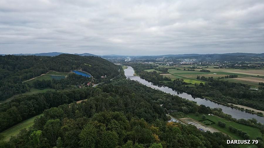 Melsztyn z widokiem na Dunajec