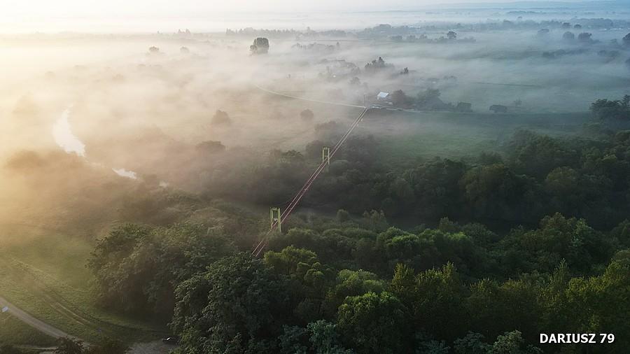 Kładka wisząca Mikluszowice - Majkowice
