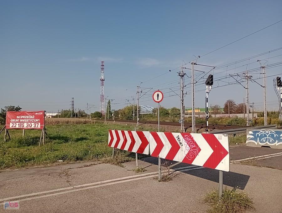 Zamknięty przejazd kolejowy