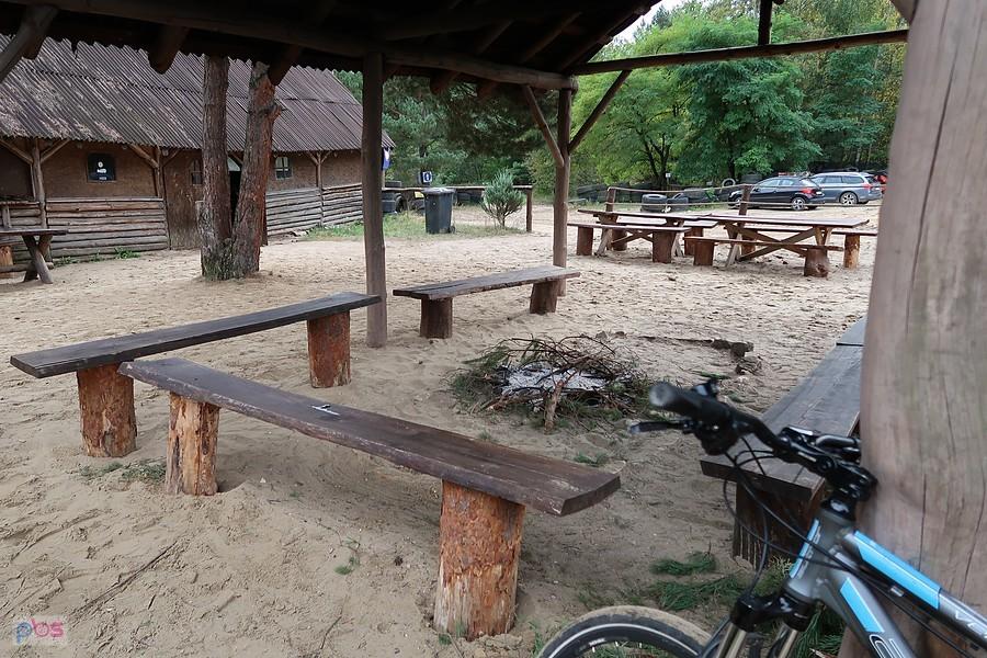 Miejsce na posiadówkę przy ognisku