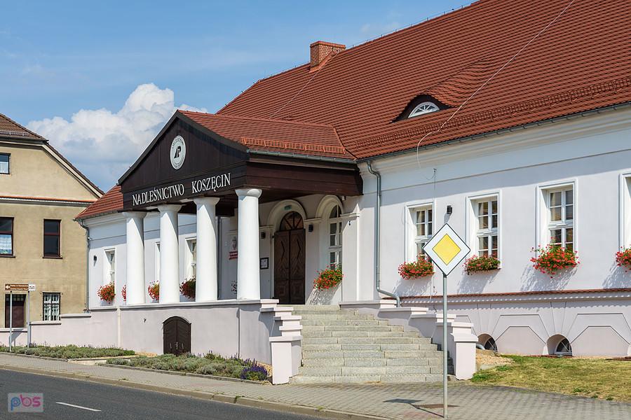 Budynek nadleśnictwa Koszęcin przy ul. Jana Sobieskiego