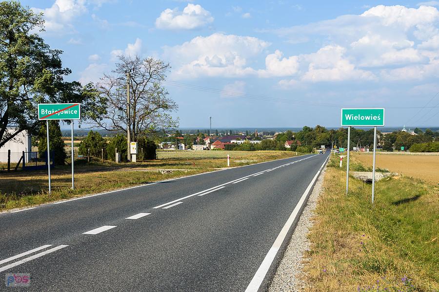 Na pograniczu miejscowości Wielowieś i Błażejowice