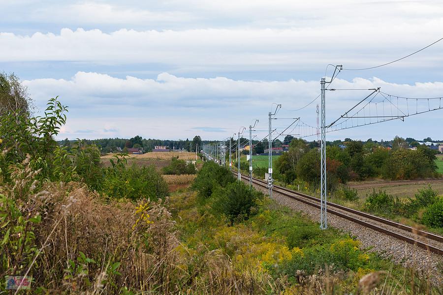 Linia D29-146, szlak Rząsawa - Cykarzew w miejscowości Lubojenka