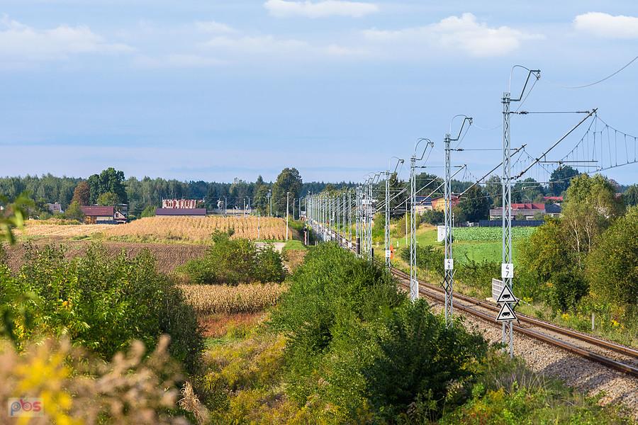 Linia D29-146, szlak Rząsawa - Cykarzew w miejscowości Lubojenka